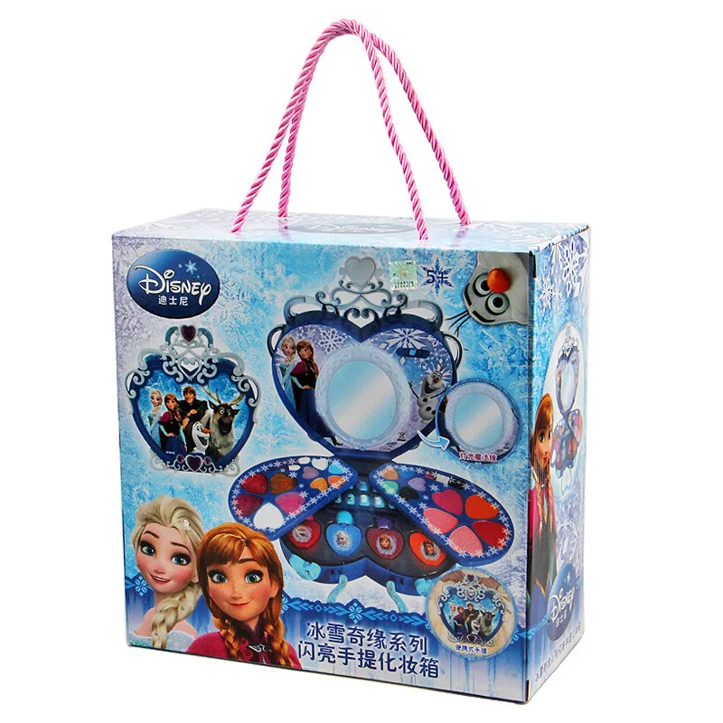 39 pcs frozen elsa and anna Lip gloss lipstick Makeup set Disney Princess Series Beauty pretend play girls Gift Box 39 pcs frozen elsa and anna Lip gloss lipstick Makeup set Disney Princess Series Beauty pretend play girls Gift Box