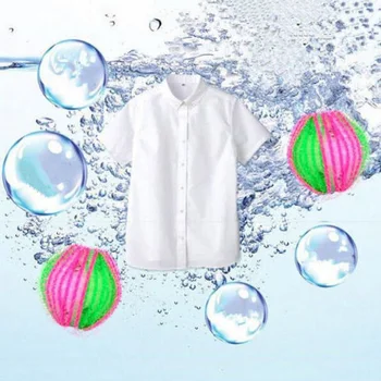 

6pcs Magic Washing Machine Ball Hair Lint Fluff Grabbing Removal Balls Reuseable Eco Laundry Wash Dryer Balls For Clothes