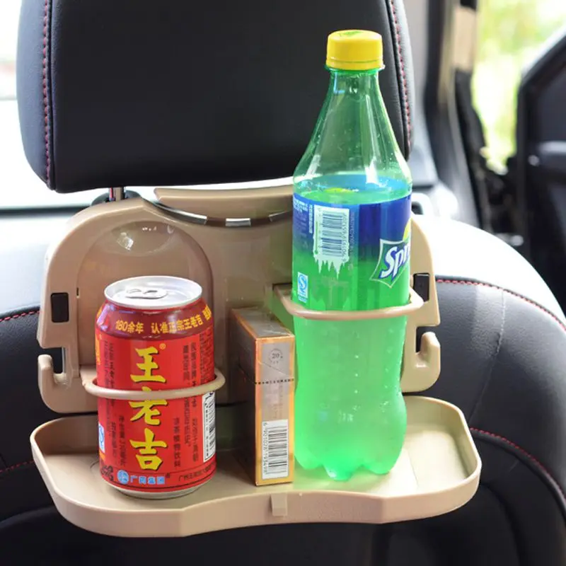 

Automobile Drink shelf Table dining table for pallet truck The back seat cup holder The car back to the small plate Folding