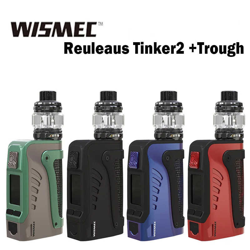 

Wismec Reuleaux Tinker2 Kit Mod Box Vape 200W With Trough Tank 6.5ml IP67 waterproof Electronic Cigarette Tinker 2