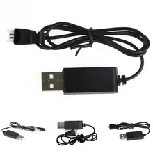 Зарядка через USB кабель Квадрокоптер радиоуправляемый самолет модель литиевая Батарея Провода для x5c/x5sc/x5sw/H107C Радиоуправляемый Дрон