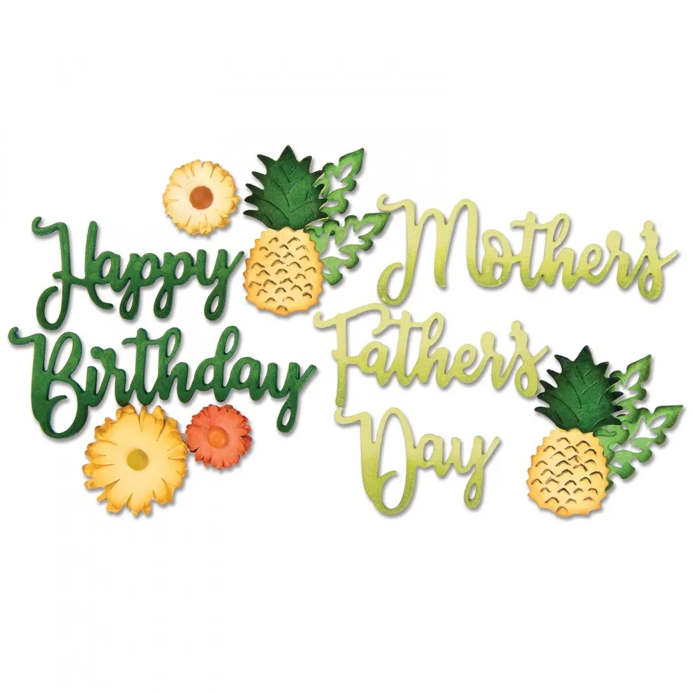 

Father Mother's Day Embossing DIY Die Cut Handmade Decoration Scrapbooking Template Card Album Photo Making Stencil Craft