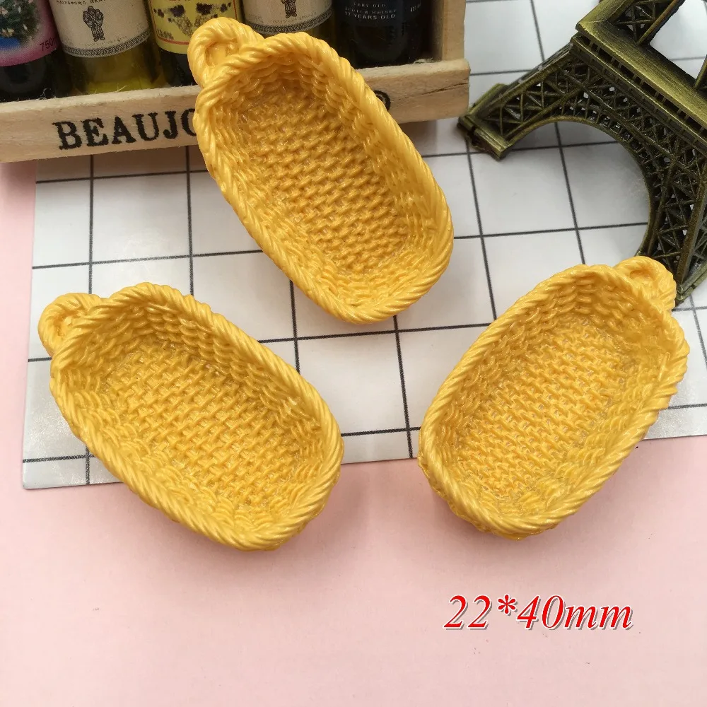 

Resin New Arrival Adorable Basket for Crafts Making, Scrapbooking, DIY (22*40mm)