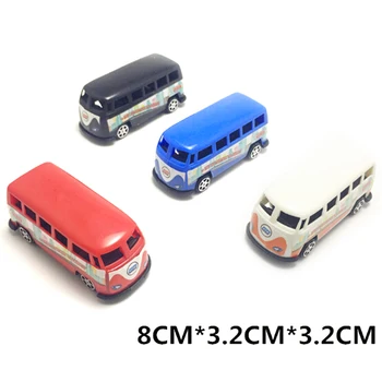 

Tayo The Little Bus Korean Anime Oyuncak Car Model Mini Plastic Pull Back Blue Green Yellow Red Tayo Bus Random Color