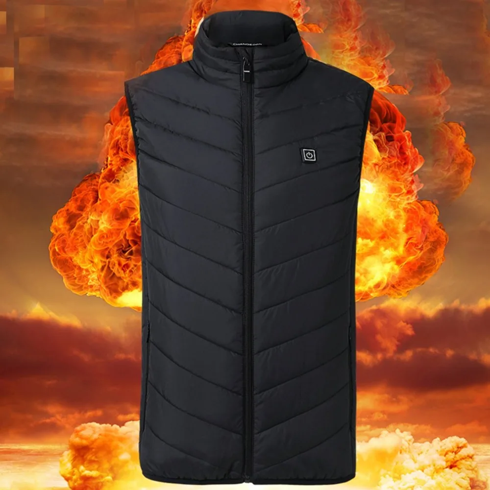 

Electric Heater Heating Vest Unisex USB Security Intelligent Thermostat Constant Temperature Winter Warm For Women Men Warmer