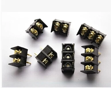 

KF1000 2/3/4Pin 10.0mm Pitch 2/3/4 Pin 2/3/4 Way Straight Pin 300V 25A PCB Screw Terminal Block Connector