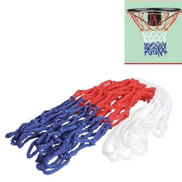 Durable Standard Nylon Thread Sports Basketball Hoop Mesh Net Backboard