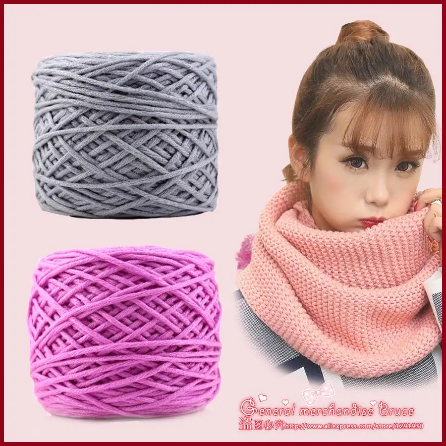 

200g Wholesale Lots Soft Bamboo Crochet Cotton Knitting Yarn scarf Yarn Knitting Wool Thick Yarn For Knitting Threads Hand Knit