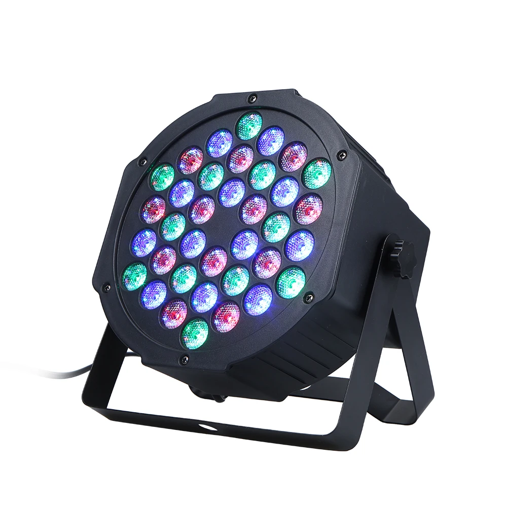 Бар DJ шоу дискотевечерние сценический свет 24 Вт светодиодный 36 led RGB мини-сценический пар освещение светильник с RF пульт дистанционного