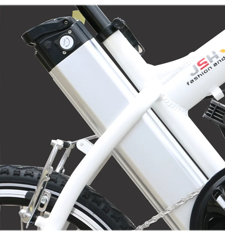 Perfect Electric Folding Bike 20" BAFANG Motor Wheel 36v 250W Shimano 6 Speed  36V 10AH LITHIUM Battery Portable adult Electric Bicycle 13