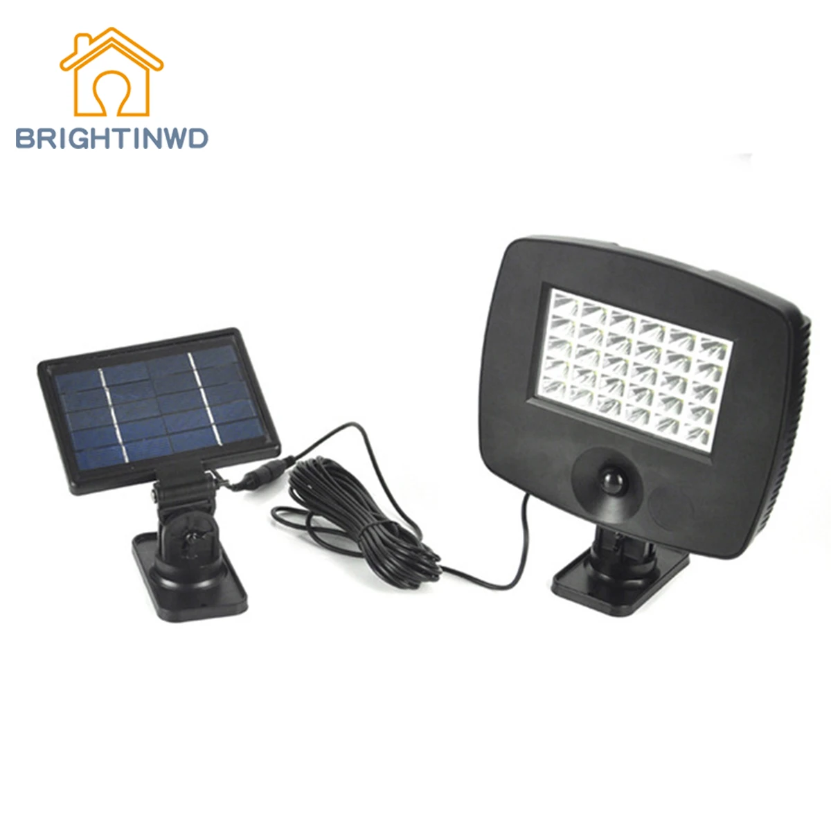 

IP65 30 LED PIR Motion Detector Solar Light Auto ON/OFF Wall Light Outdoor Flood Light Garden Solar Light BRIGHTINWD