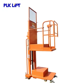 

high end hydraulic mini 4.5m semi electric order picker with low price