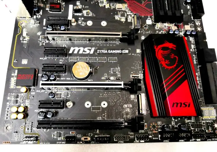 Оригинальная материнская плата MSI Z170A игровой M5 LGA 1151 DDR4 64 Гб USB2.0 USB3.0 USB3.1 Z170 рабочего Материнская плата