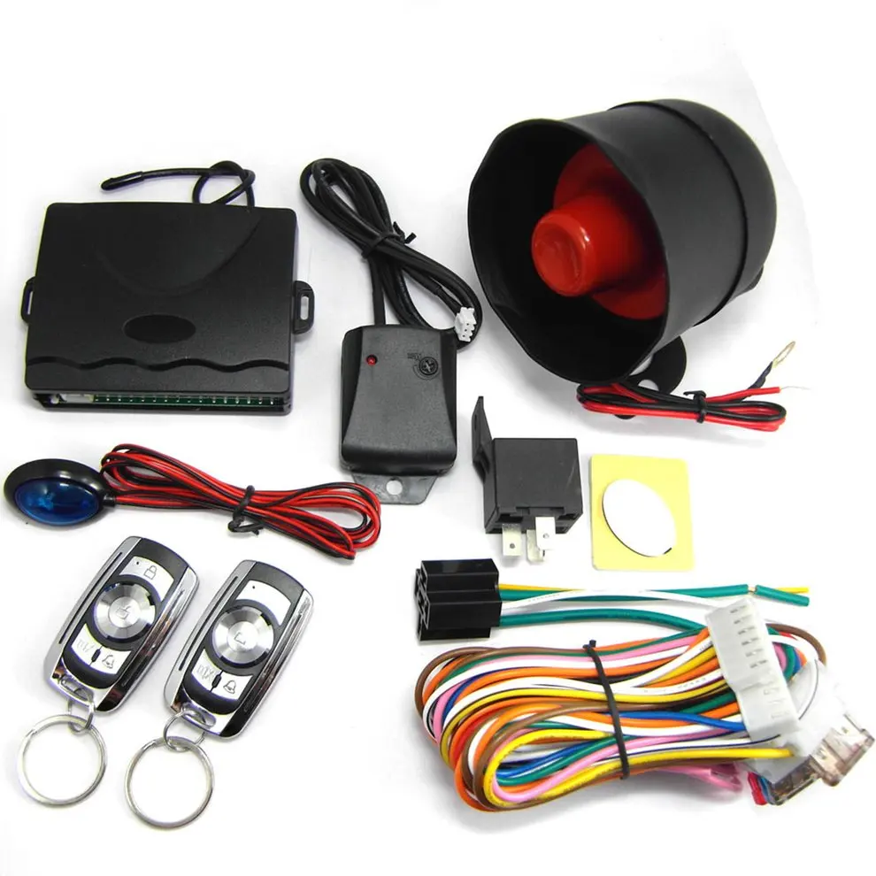 

M802-8133 12V Car Security System Alarm Immobiliser Central Locking Shock Sensor