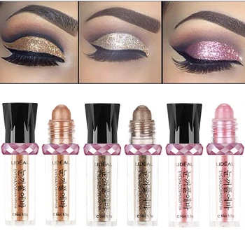 

1PC Professional Warm Color Shimmer Eyeshadow Brand Cosmetics Waterproof Pigment Glitter Loose Powder Eye Shadow Cheap Makeup
