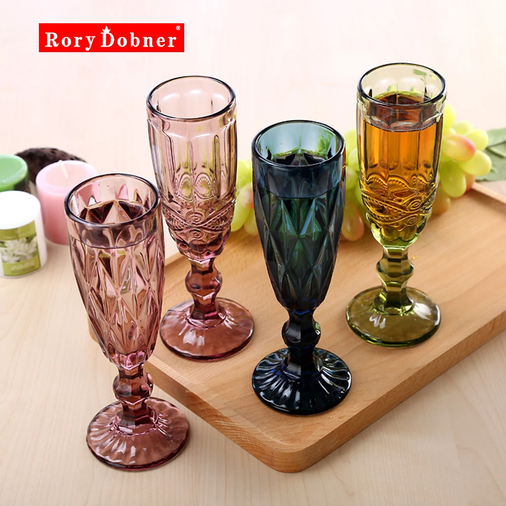 Online Get Cheap Colored Glass Goblets Alibaba Group