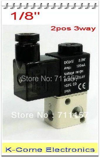 5 Way 4V210-08 Fünf Port 2 Position Magnet Single Head Pneumatik Ventil DC12V