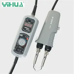 YIHUA 938D 110 V/220 V EU/US/UK/AU PLUG портативный Пинцет Мини паяльная станция для BGA SMD Ремонт новый