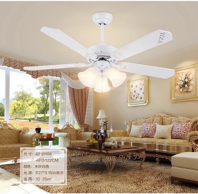 Minimalist Living Room Bedroom Dining Ceiling Chandelier Fan Lights Continental Retro White With Minimalist Living Room Bedroom Dining Ceiling Chandelier Fan Lights Continental Retro White With