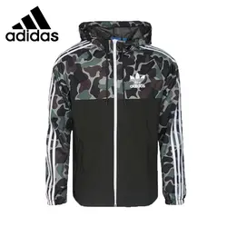 Оригинальный Новое поступление Adidas Originals CAMO REV WB мужская куртка с капюшоном Спортивная