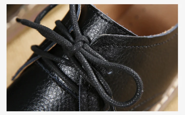 HX 058 (6) Lace-Up Women Shoes Flats