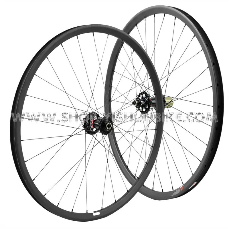 27.5er 24mm width QR type mtb wheelset, carbon mtb wheels, YS XRC 650
