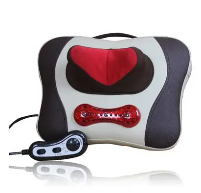 Massage pillow back neck massage cushion neck shoulder waist multi-purpose household heating body massager cervical massage body neck back waist massage cushion body multi function pillow massage chair cushions home cushion