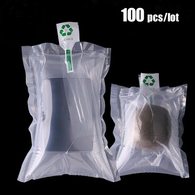 100Pcs/lot Buffer Hollow Inflatable Plastic Packaging Bubble Wrap Bags ...