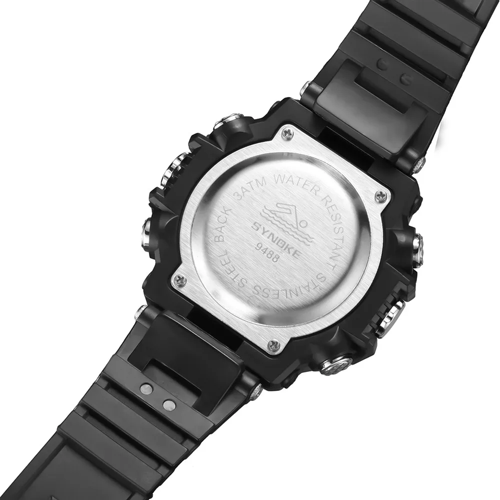 Многофункциональные водонепроницаемые военные армейские спортивные часы модные повседневные светодиодный цифровые часы с дисплеем электронные часы Relogio Masculino