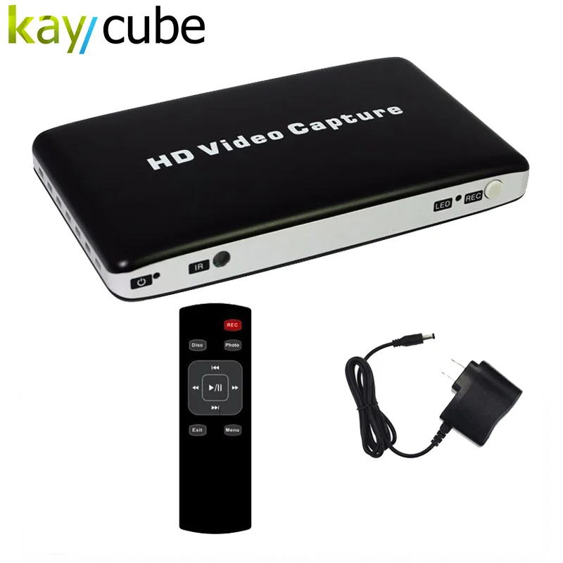 

HDV-UH50 1080P HDMI Game Capture HD Video Recorder Box for WiiU Xbox one/360 DVD TV H.264 HDMI VIDEO CAPTURE USB Sorage Kaycube