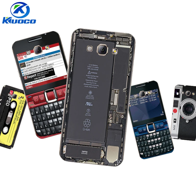 Чехлы сделай сам для Samsung Galaxy A8 2016 A810 чехол J5 2015/2016 J500/J510 A800 Мягкий ТПУ с
