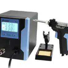 Pro'sKit SS-331H электрический пистолет для удаления припоя антистатические высокой мощности сильный всасывающий осушительный насос для PCB ремонт печатных плат