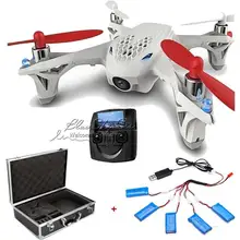 Free Shipping! Hubsan X4 H107D Quadcopter Drone Live view FPV+Hard Case Box+5X500mAh Batteries