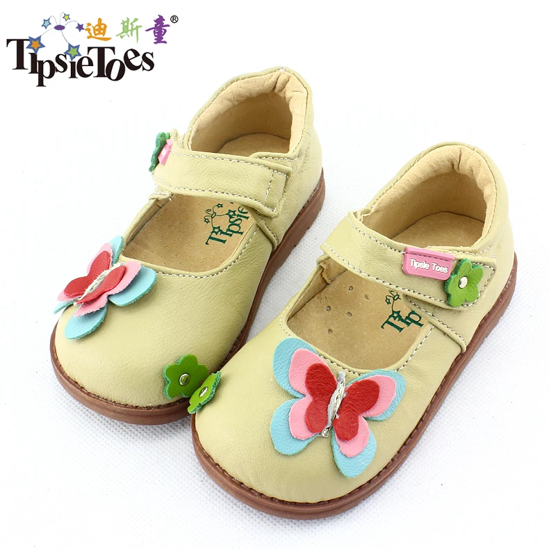 Beste TipsieToes Merk Vlinder Schapenleer Kids Kinderen Sneakers Schoenen Voor Meisjes Prinses Nieuwe 2018 Herfst Lente 62106