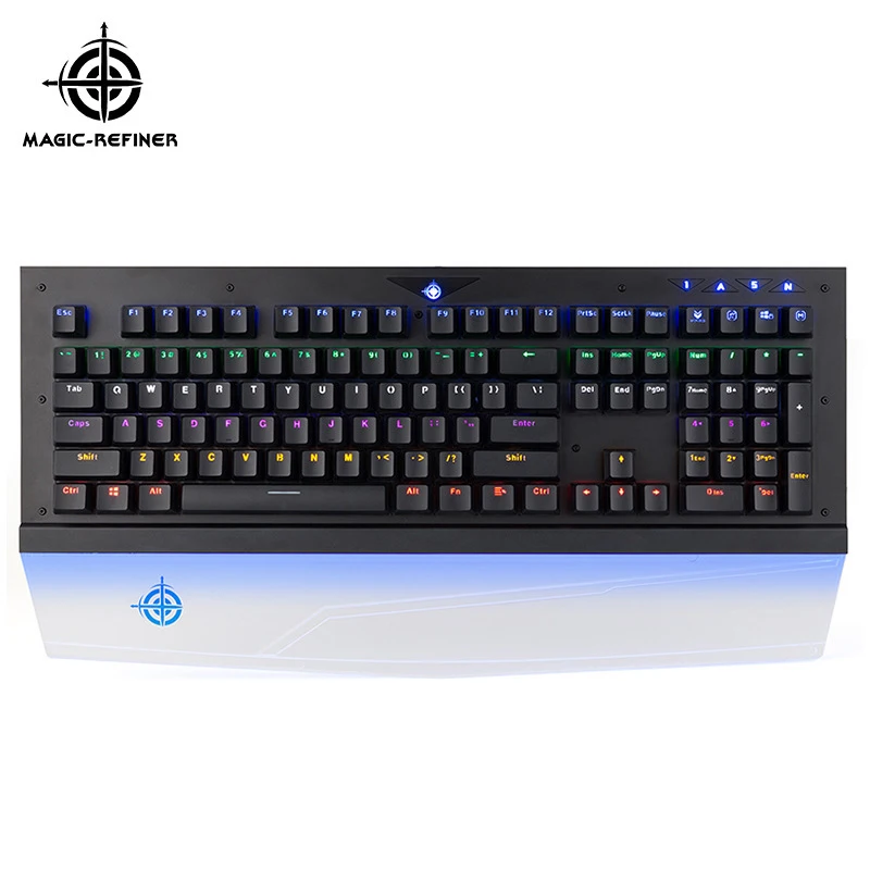 Механическая клавиатура MAGIC REFINER MK8 игровая с синими переключателями USB кабель