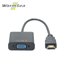 HDMI to VGA Converter Adapter Cable for PC Computer Desktop Laptop Tablet Full HD 1080P HDTV Monitor