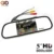 5 “Color Digital TFT 800*480 LCD de Coches Aparcamiento Monitor Del Espejo de 2 de Entrada de Vídeo Para Cámara de visión Trasera de Ayuda Al Aparcamiento sistema