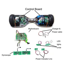Circuit Board Hoverboard Motherboard Mainboard Control Taotao PCB for 6.5/8/10″ 2 Wheel Self Balance Electric Scooter Skateboard