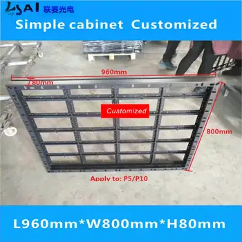 

led display cabinet simple cabinet 960mm*800mm Suitable for LED moduleP10/P5