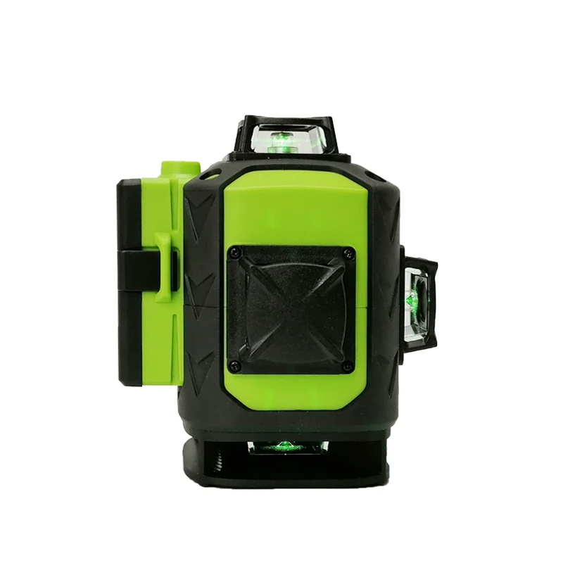 Fukuda MW-94D 12 линейный лазерный уровень для укладки плитки самонивелирующийся 360 горизонтальный и вертикальный крестообразный Зеленый 3D лазерный уровень