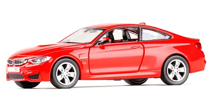 Высокая имитация 1:36 M2 M4 литейный сплав литья под давлением оттягивающая Модель Детская Игрушечная машина Изысканная металлическая игрушка автомобиль - Цвет: M4 Red