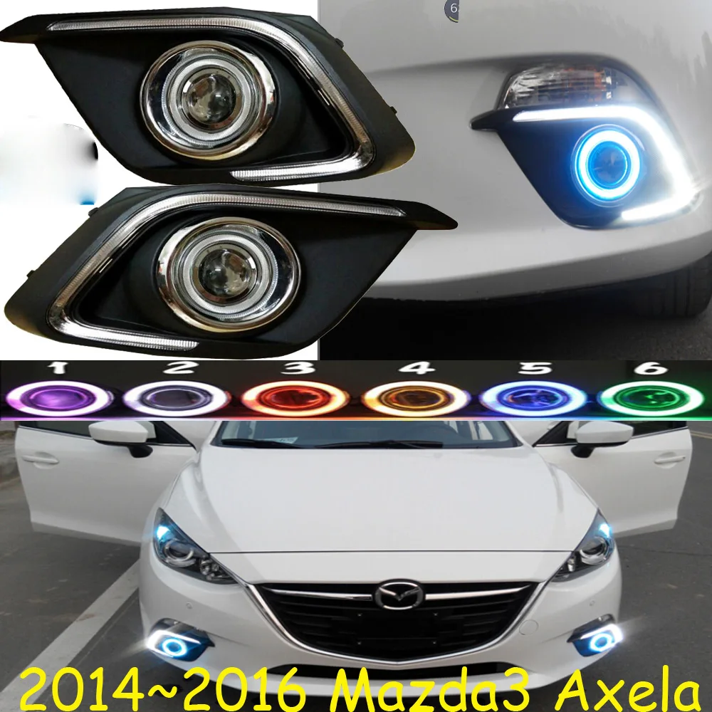 2014 2015 2016y for mazda 3 MAZDA3 fog light,car accessories,axela MAZD3 fog lamp fog for MAZDA