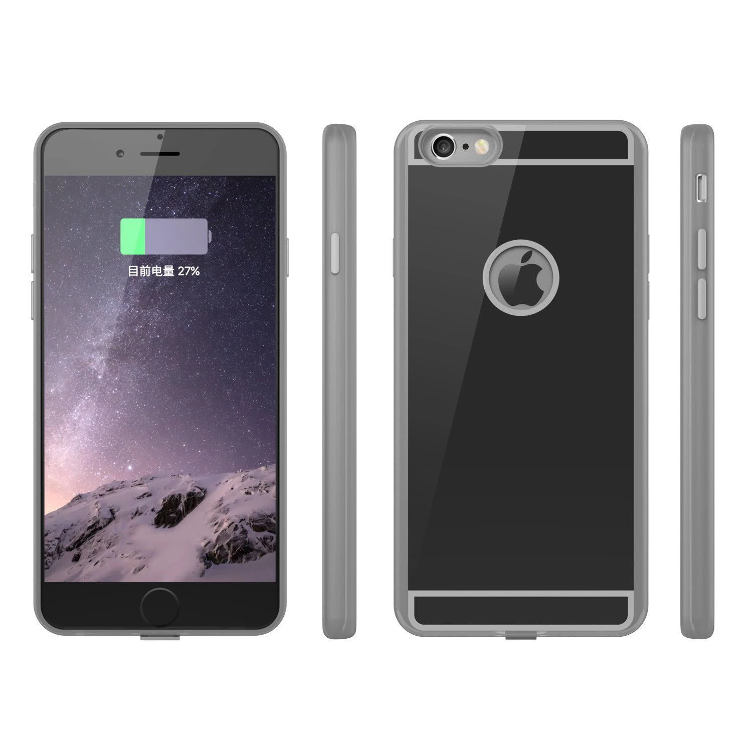 Для iPhone 7 6 6s магнитное Qi Беспроводное зарядное устройство приемник чехол для зарядки для iPhone 7 Plus/6 6s plus Беспроводное Зарядное устройство Док-станция