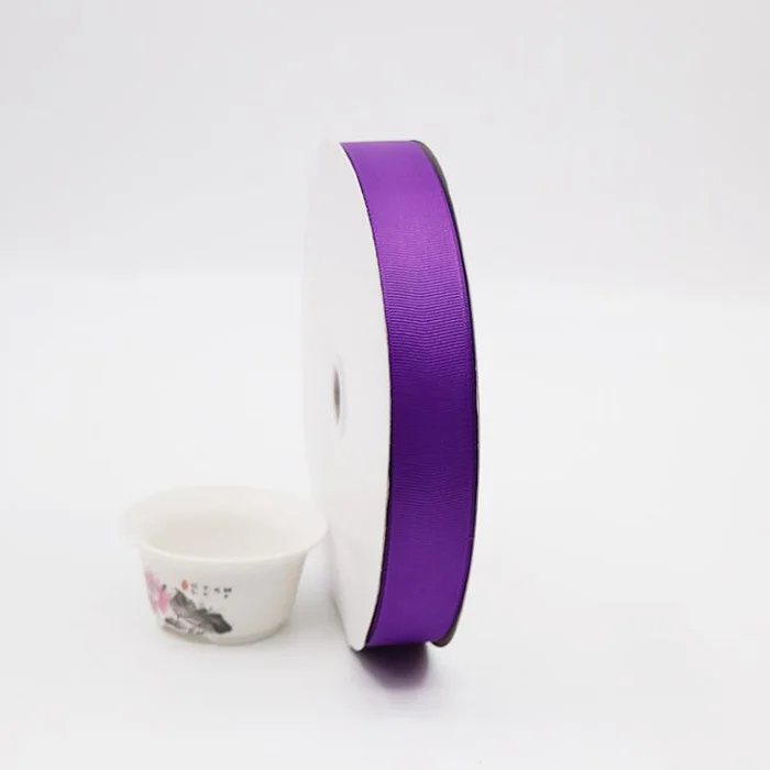 dark purple Grosgrain Ribbon