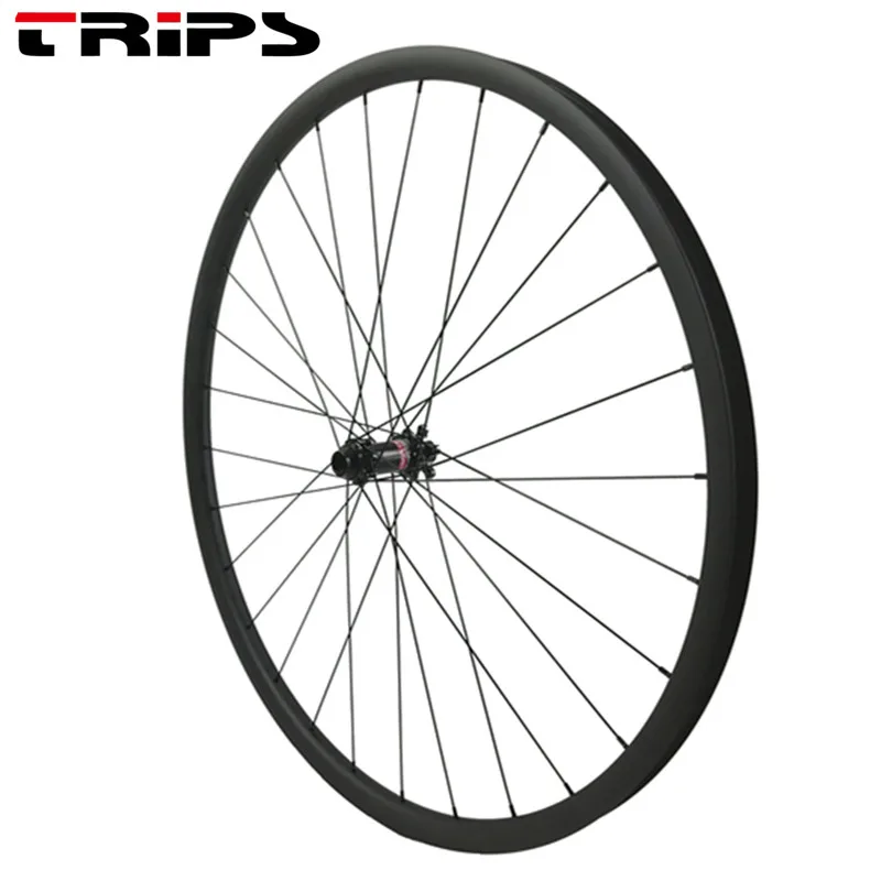 Perfect TRIPS 1190g Super Light 29er MTB XC race hookless mountain bike carbon wheels UD matte D411/D412 29inch carbon bicycle wheelset 8