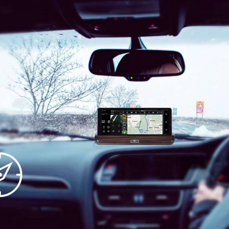 Full Hd Автомобильный видеорегистратор Gps Android 7 дюймов пресс Двойная камера Wifi авто камера Автомобильная центральная консоль автобус; грузовик; легковой автомобиль камера