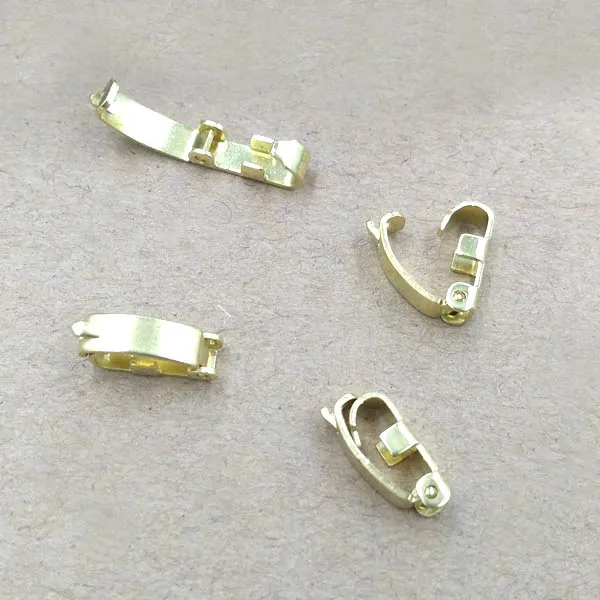 11x3mm Clasp Connectors Metal Brass End Link Bracelet DIY Jewelry