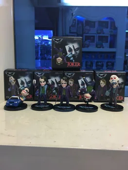 

Huong 6-10CM 5PCS/SET The Dark Knight Joker PVC Figure Collectible Model Toy Gift