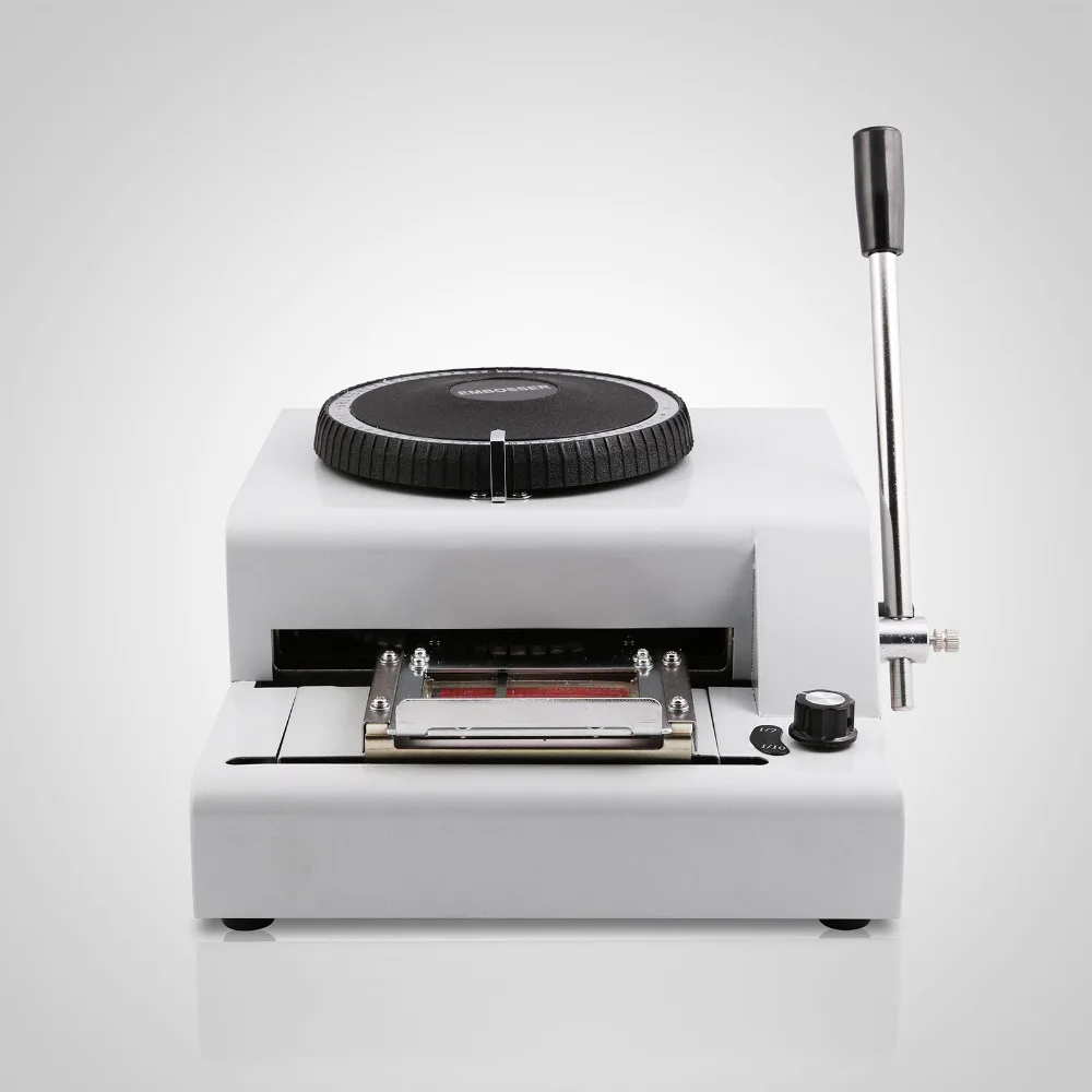 72 Manual PVC Card Embosser Credit ID Embossing Machine Chinese