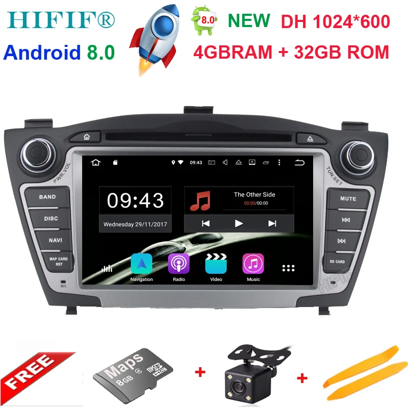 Clearance 7" Octa Core 4GB+32GB Pure Android 8.0 2Din Car DVD For Hyunda IX35 Tucson 2009-2015 Car Radio RDS Video Player GPS Navigation 0 Clearance 7" Octa Core 4GB+32GB Pure Android 8.0 2Din Car DVD For Hyunda IX35 Tucson 2009-2015 Car Radio RDS Video Player GPS Navigation 0